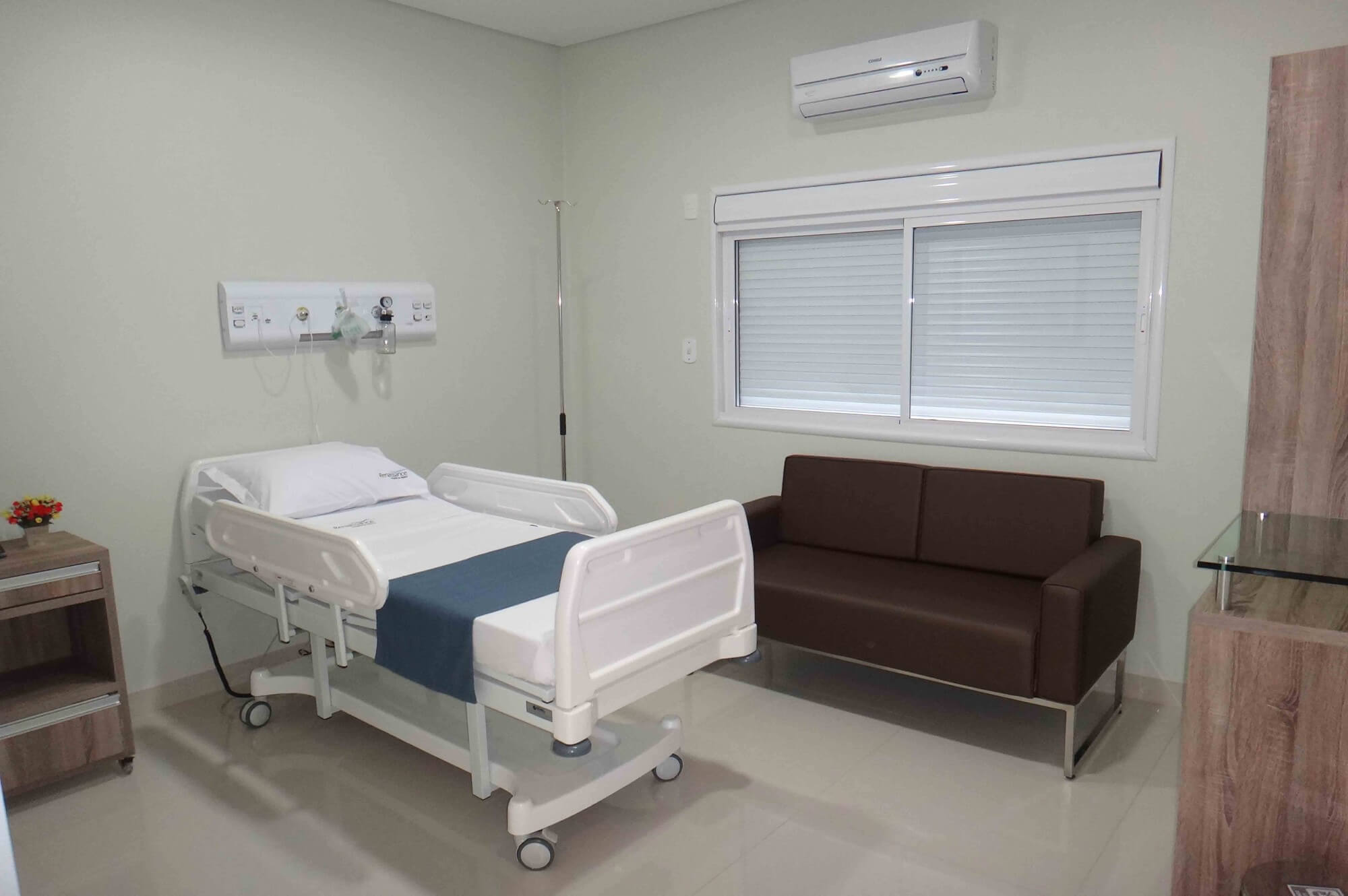 Quarto para repouso - Hospital da Plástica